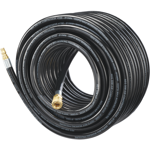 [ACH003] 30m Braided Air Hose with Brass Fittings ACH003