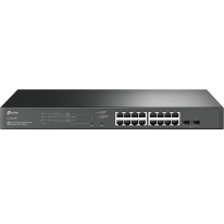 [TL-SG2218P] TP-Link TL-SG2218P | JetStream 18-Port Gigabit Smart Switch with 16-Port PoE+
