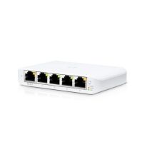 [USW.FLEX.MINI] Ubiquiti | Unifi Switch | USW-Flex-Mini | Layer 2 Managed Gigabit Switch, 5x GbE RJ45 Ports, Powerable Via PoE (802.3af) or USB Type-C 5V 1A, No PSU