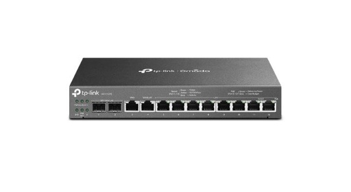 [ER7212PC] TP-Link ER7212PC Omada 3-in-1 Gigabit VPN Router Integrates Router, POE+ Output & Omada Mgt. Control up to 10 EAPs. VPN, 4 WAN Ports, 110W Budget