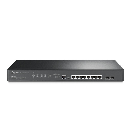 [SG3210XHP-M2] TP-Link SG3210XHP-M2 JetStream 8-Port 2.5GBASE-T and 2-Port 10GE SFP+ L2+ Managed Switch with 8-Port PoE+ 2xFan Rack Mountable IGMP Snooping,Omada