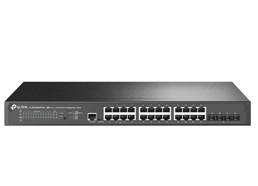 [SG3428XPP-M2] TP-Link SG3428XPP-M2 Omada JetStream 24-Port 2.5GBASE-T and 4-Port 10GE SFP+ L2+ Managed Switch with 16-Port PoE+ & 8-Port PoE++ by Omada SDN