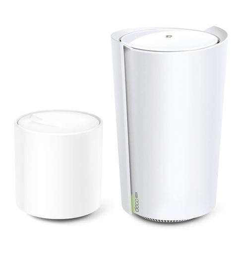 [Deco X73-DSL(2-pack)] TP-Link Deco X73-DSL(2-pack) AX5400 VDSL Whole Home Mesh Wi-Fi 6 Modem System 490sqm Coverage For 1-3 Bedroom Houses, Dual-Band, OFDMA, MU-MIMO, Beam