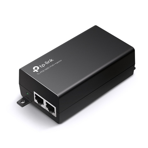 [POE160S] TP-Link TL-POE160S Omada PoE+ Injector, 2 Gigabit Ports, 802.3af/at, Integrated Power Supply, Wall Mountable, Plug & Play