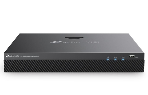 [VIGI NVR2016H] TP-Link VIGI NVR2016H 16 Channel Network Video Recorder, 4K Out, 16MP Decode, H.265+, ONVIF, 2-Way Audio, Remote Monitoring (HDD Not Included)