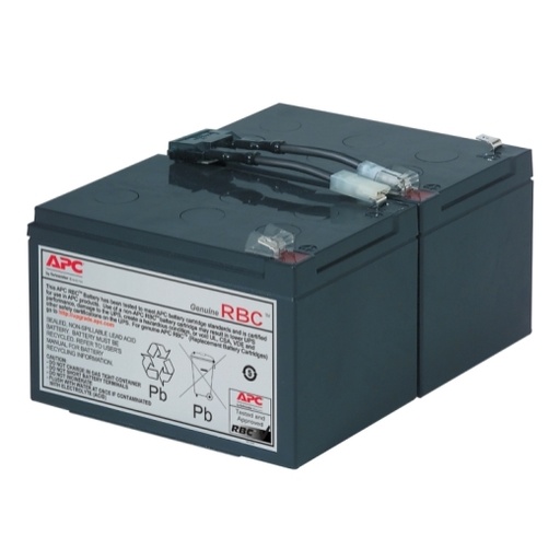 [731304003281] APC Replacement Battery Cartridge #6, Suitable For BP1000I, SMC1500I, SMC1500IC, STM1000I, SMT1000IC