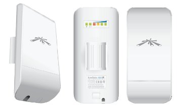 [817882023252] Ubiquiti Nanostation Loco M5 5GHz 802.11a/n MIMO Antenna, WiFi Wireless Outdoor CPE, 10+ km - Includes PoE Adapter,  2Yr Warr