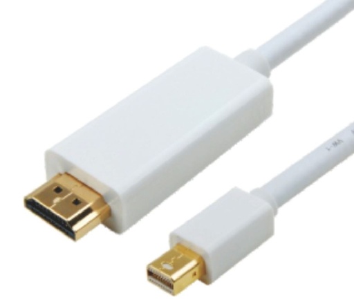 [9320301003090] Astrotek Mini DisplayPort DP to HDMI Cable 3m - 20 pins Male to 19 pins Male Gold plated RoHS