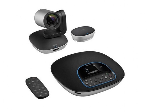 [97855118462] Logitech Group- Conference Cam Group HD Video Conferencing Webcam for Med-Large Meeting Rooms 1080p Pan Tilt Zoom Camera  Speakerphone BT NFC