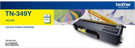 [4977766734059] Brother TN-349Y AYS *EXCLUSIVE TO B2B* Colour Laser Toner-Super High Yield Yellow- HL-L9200CDW MFC-L9550CDW - 6000Pages