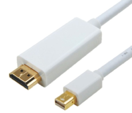 [9320301002833] Astrotek Mini DisplayPort DP to HDMI Cable 5m - 20 pins Male to 19 pins Male 32AWG Gold Plated