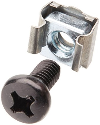 [RCLB-PP-NUT] Linkbasic/LDR M6 Cagenut Screws and Fasteners For Network Cabinet - single unit only - CAA-M6SCREW CAH-CAGENUT-40