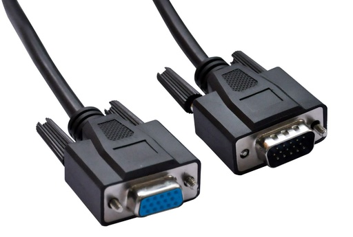 [9320200700076] Astrotek VGA Extension Cable 3m - 15 pins Male to 15 pins Female for Monitor PC Molded Type Black