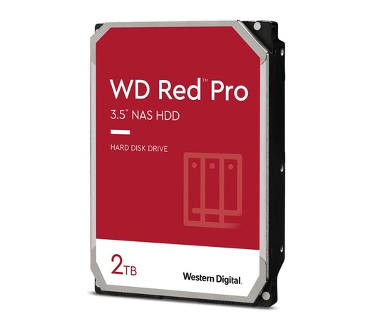 [WD2002FFSX-68PF8N0] Western Digital WD Red Pro 2TB 3.5" NAS HDD SATA3 7200RPM 64MB Cache 24x7 300TBW ~24-bays NASware 3.0 CMR Tech 5yrs wty
