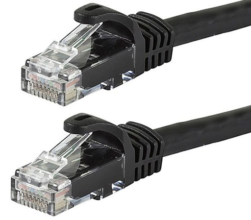 [9320422518985] Astrotek CAT6 Cable 0.5m/50cm - Black Color Premium RJ45 Ethernet Network LAN UTP Patch Cord 26AWG