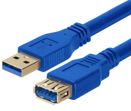 [9320200600833] Astrotek USB 3.0 Extension Cable 2m - Type A Male to Type A Female Blue Colour