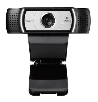 [97855096005] Logitech C930e Webcam 90 Degree view HD1080P - Pan, Tilt, Zoom Options, Ideal for Skype, Lync, Plug and Play USB, Rightlight Autofocus (~C920)