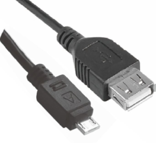[9320301002796] Astrotek Micro USB Male to USB Female OTG Adapter Converter Cable Black for Windows Samsung Android Tablet  Mobiles