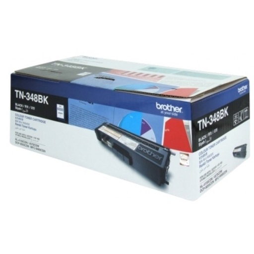 [4977766682916] Brother TN-348BK Colour Laser toner - Super High Yield Black-HL- 4150CDN/4570CDW, DCP-9055CDN, MFC-9460CDN/9970CDW - 6000 pages