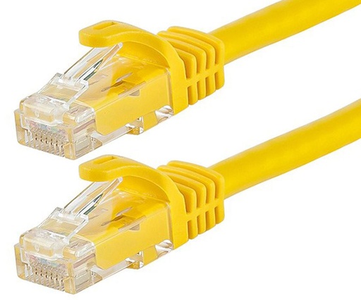 [9320422519081] Astrotek CAT6 Cable 20m - Yellow Color Premium RJ45 Ethernet Network LAN UTP Patch Cord 26AWG CU Jacket