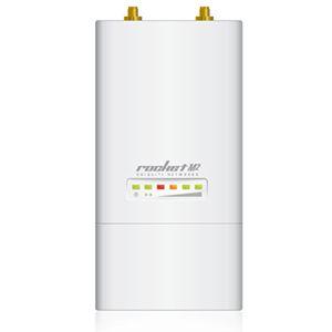 [810354025044] Ubiquiti airMAX® Rocket M2 2.4Ghz 2x2 MIMO BaseStation,150+ Mbps Throughput,  Plug-and-play Integration with airMAX Antennas, 2Yr Warr