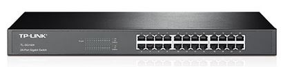 [6935364020101] TP-Link TL-SG1024 24-Port Gigabit 19" Rackmountable Unmanaged Switch energy-efficient Supports MAC Plug  play 48Gbps Switching Capacity