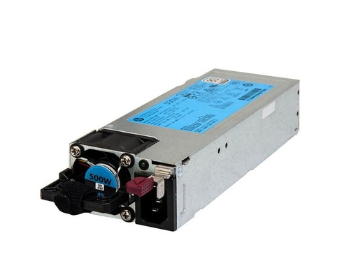 [754377-001] HP POWER SUPPLY 500W 100-240V PLATINUM FOR HPE DL360 DL380 ML350 GEN9 754377-001