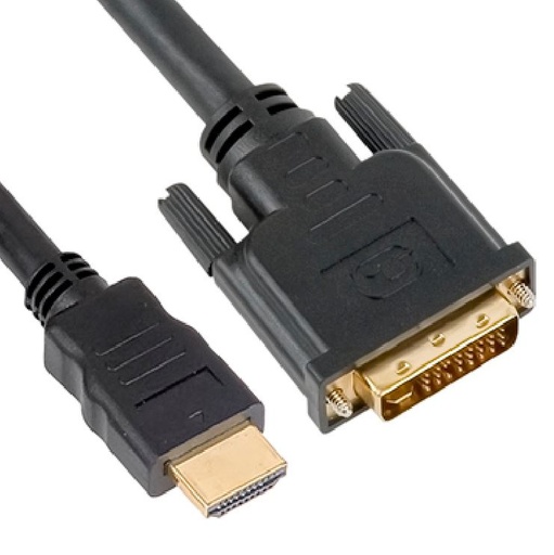 [9320422518596] Astrotek 1m HDMI to DVI-D Adapter Converter Cable - Male to Male 30AWG Gold Plated PVC Jacket for PS4 PS3 Xbox 360 Monitor PC Computer Projector DVD