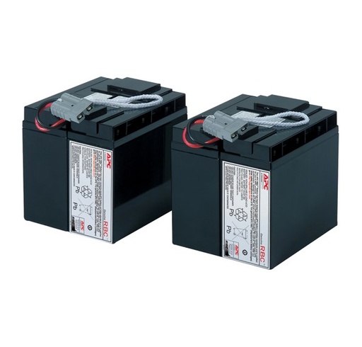 [RBC55] APC Replacement Battery Cartridge for Smart-UPS Line Interactive, 12V 17Ah lead-acid battery, 2-year repair or replace warranty