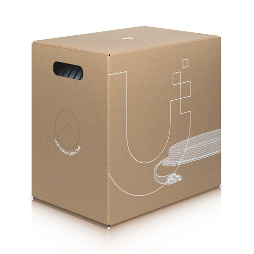 [810010075833] Ubiquiti UniFi Ethernet Cable, Category 6 UTP (Unshielded Twisted Pair),  Up To 10G Ethernet, 304m, Anti-crosstalk Divider, 2Yr Warr