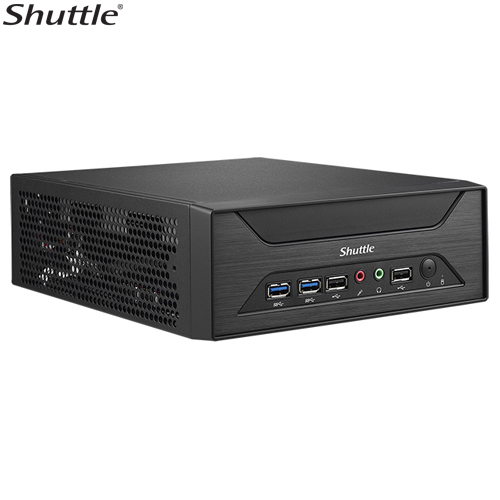 [887993001340] Shuttle XH270 Slim Mini PC 3L Barebone - Support Intel KBLSKY CPU, 4x 2.5" HDD/SSD bay (RAID), 2xLAN, HDMI, DP, VGA, RS232, 2xDDR4,  M.2 2280, 120W