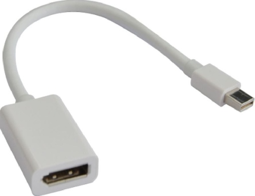 [9320300512159] Astrotek Mini DisplayPort DP to DisplayPort DP Adapter Converter - 20 pins Male to Female Nickle Plated RoHS ~CB8W-GC-MDPDP