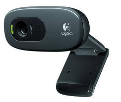 [97855070753] Logitech C270 3MP HD Webcam 720p/30fps, Widescreen Video Calling, Light Correc, Noise-Reduced Mic for Skype, Teams, Hangouts, PC/Laptop/Macbook/Tablet
