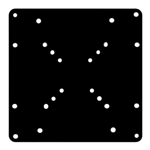 [9341756000205] Brateck LCD 200X200 VESA Extension Plate Fit most 23"- 42" LED, LCD, Plasma flat panel TVs , Weight Capacity Up to 30kg