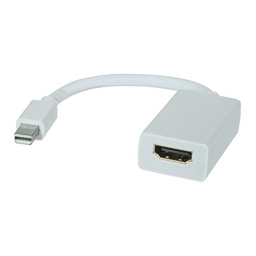 [9341756009185] 8ware Mini DisplayPort DP to HDMI Cable 20cm - 20 pins Male to Female 1080P Adapter Converter for Macbook Air iPad Pro Microsoft Surface