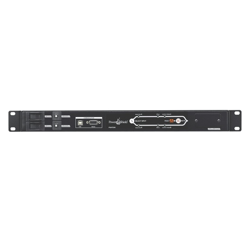 [9346909000613] PowerShield Rack ATS 3kVA, Dual 15A C20 inputs, 1 x C19, 8 x C13 outputs, ensures reliable power switching