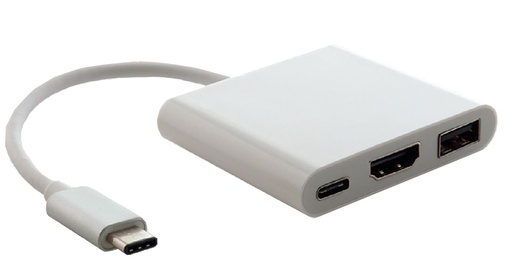 [9320422518589] Astrotek USB 3.1 Type-C USB-C to USB-C HDMI USB-A  Hub Adapter Converter Cable Male to Female 4K 30Hz for Apple MacBook Chromebook Pixel