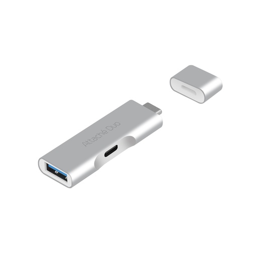 [9346396001445] (LS) mbeat®  Attach Duo Type-C To USB 3.1 Adapter With Type-C USB-C Port -Support USB 3.1/3.0/2.0/1.1 devices