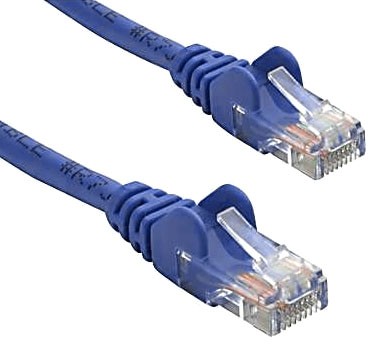 [744109262616] 8ware CAT5e Cable 40m - Blue Color Premium RJ45 Ethernet Network LAN UTP Patch Cord 26AWG CU Jacket