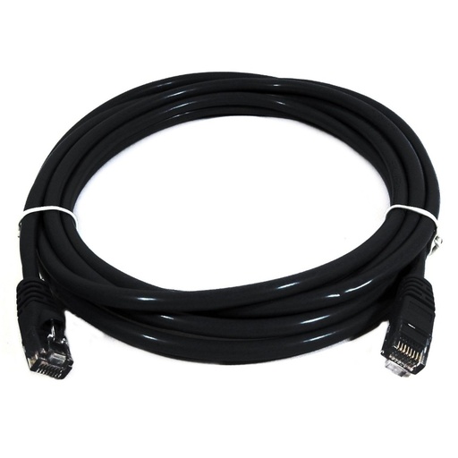 [9341756015698] 8Ware CAT6A Cable 3m - Black Color RJ45 Ethernet Network LAN UTP Patch Cord Snagless