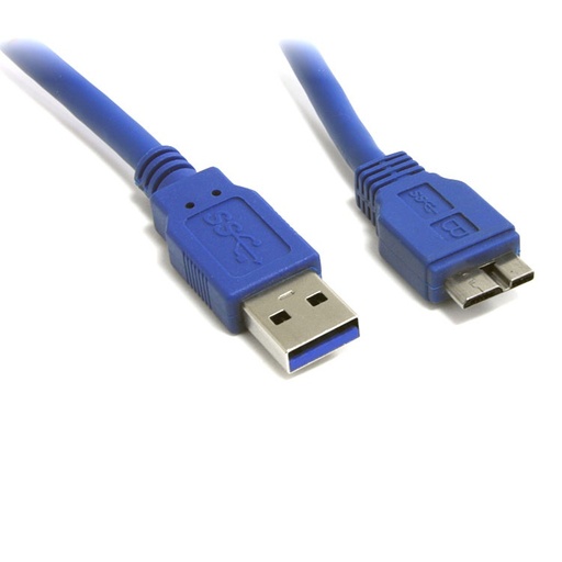 [9341756008416] 8Ware USB 3.0 to Micro USB Cable 3m Type A to Type B Male to Male for Charging or Data Sync Mobile Devices Phone Tablet PDA GPS