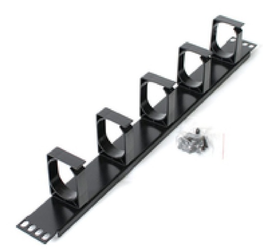 [9320101305950] Astrotek 1U Rack Mount Cable Management Plastic Panel