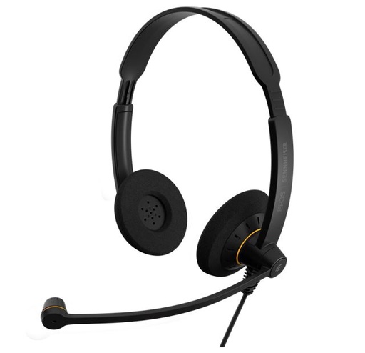 [5714708003526] EPOS | Sennheiser IMPACT SC 60 USB ML Binaural Wideband Office headset, integrated call control, USB connect, Activegard protection, noise cancel mic,