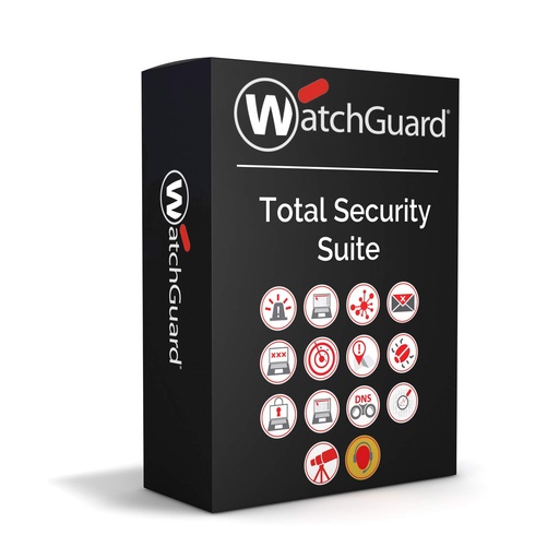 [654522-01982-0] WatchGuard Total Security Suite Renewal/Upgrade 1-yr for Firebox M370