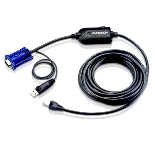 [4710423777118] Aten KVM Cable Adapter with RJ45 Male 4.5M cable to VGA  USB to suit KH and KL series except KL1108V/KL1116V