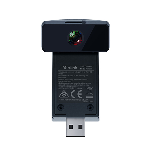 [6938818301795] Yealink CAM50 Camera Compatible with Yealink SIP-T58W/SIP-T58A IP Phones, 5 mega-pixel HD Camera, 720p@30fps, Ease-of-use, Plug and Play