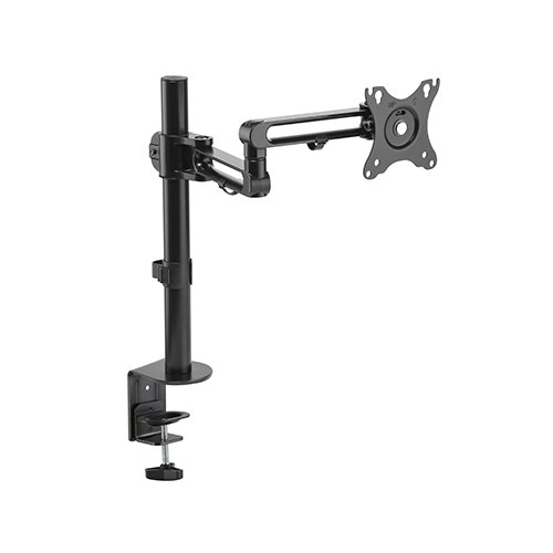 [6956745159456] Brateck Articulating Aluminum Single Monitor Arm Fit Most 17"-32" Montior Up to 8kg per screen VESA 75x75/100x100