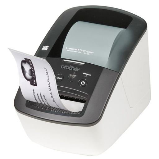 [4977766707237] Brother QL-700 HIGH SPEED PROFESSIONAL PC/MAC LABEL PRINTER / UP TO 62MM, 3 Year Warranty