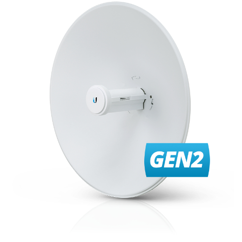 [810354026720] Ubiquiti Airmax PowerBeam 5AC-Gen2, 5 GHz Point-to-Point (PtP) Bridge, Integrated Dish Reflector, 450+ Mbps 5 GHz, 15+ km range,  2Yr Warr