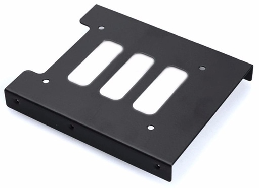 [ACCSSDBRACK25] Aywun 2.5" to 3.5" Bracket Metal. Supports SSD.  Bulk Pack no screw.  *Some cases may not be compatible as screw holes may required to be drilled.
